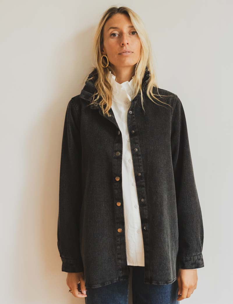 Veste noire Zayden