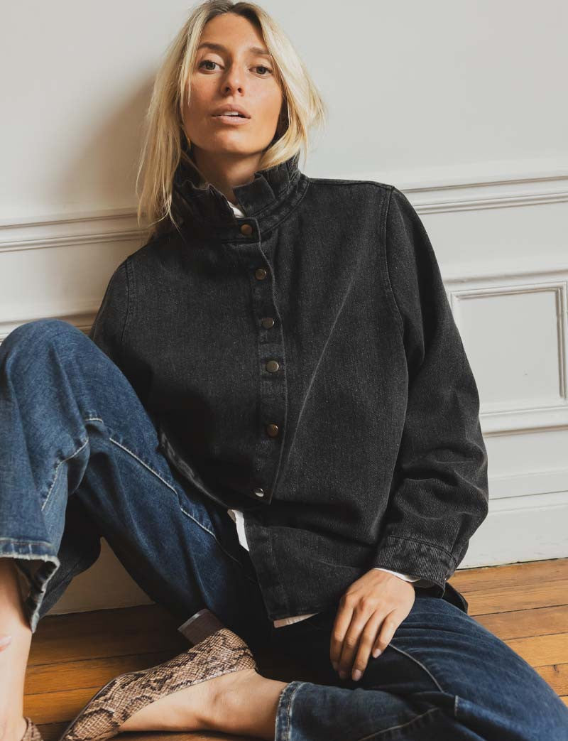 Zayden black jacket