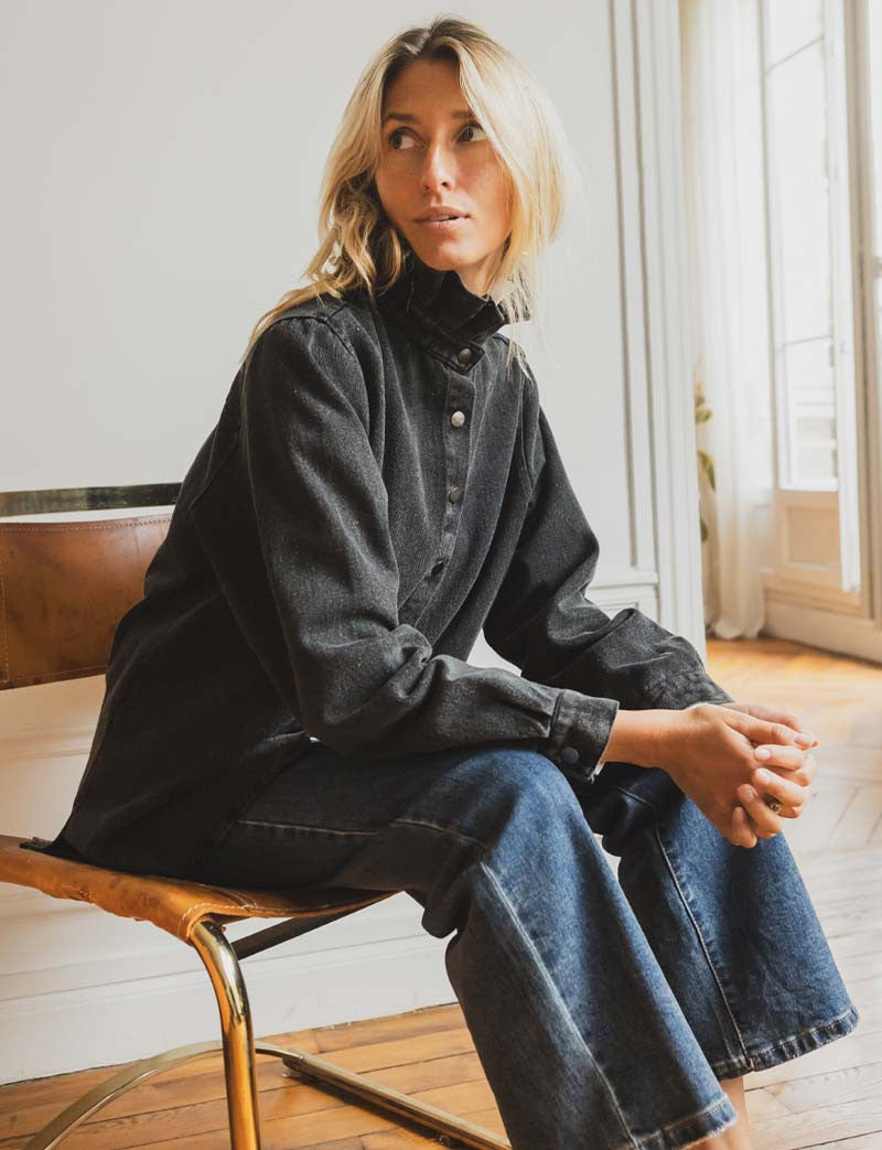 Zayden black jacket