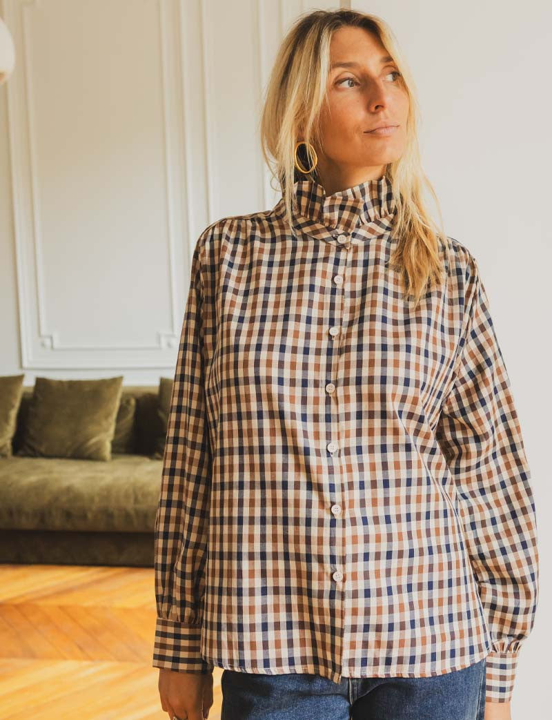 Chemise à carreaux Lorien