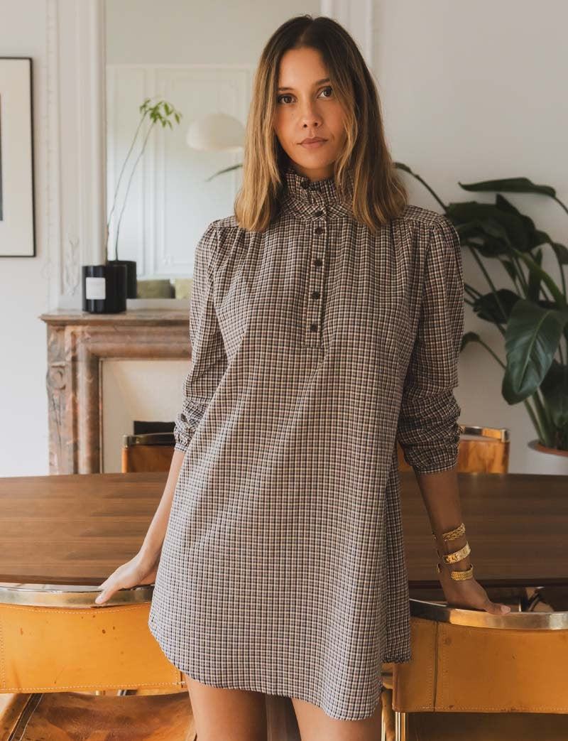 Robe à carreaux Davar