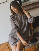 Robe à carreaux Davar