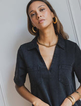 Vestido negro Monett