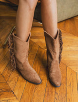 Bottines camel Dako