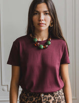 T-shirt bordeaux Robb