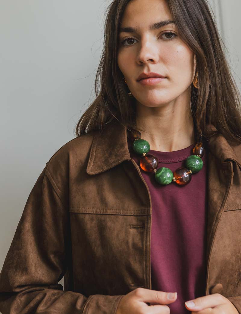 Rafa brown jacket