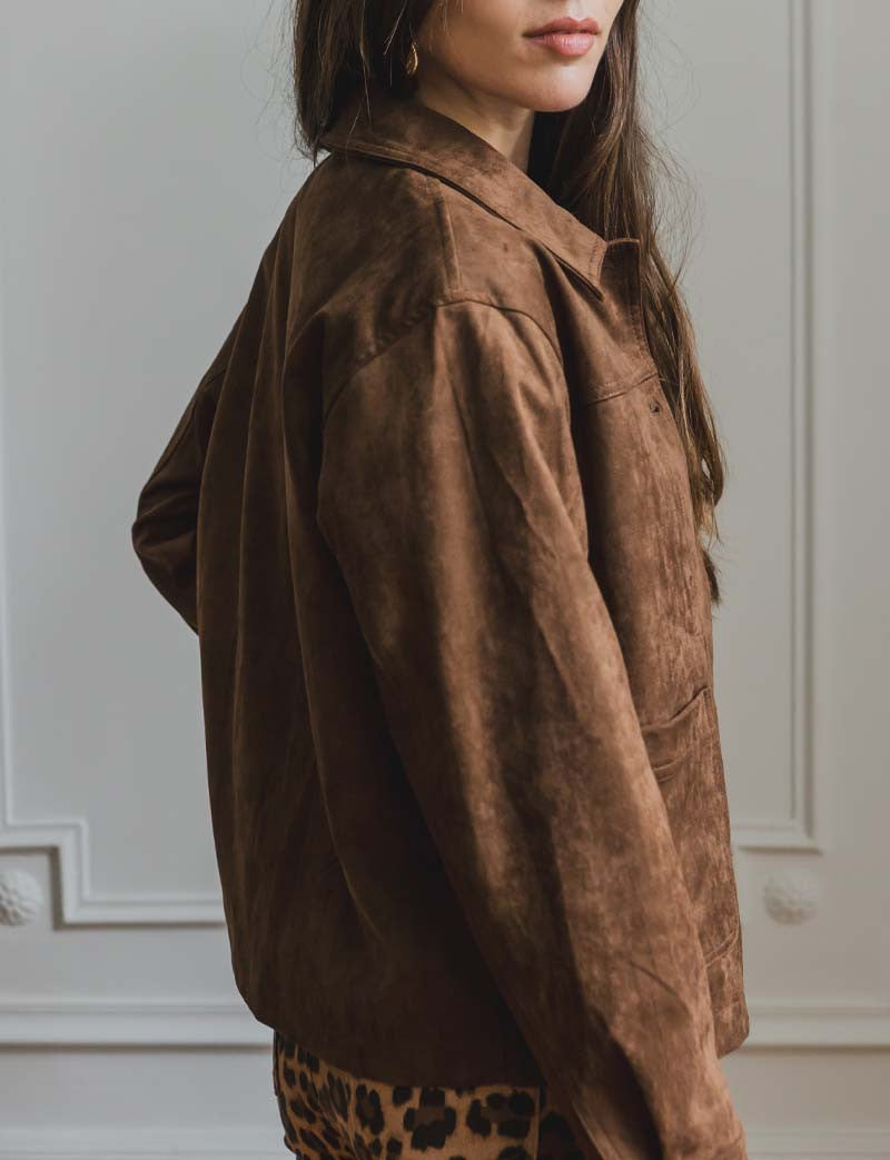 Rafa brown jacket