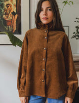 Veste marron Tany