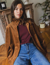 Veste marron Tany