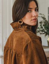 Veste marron Tany