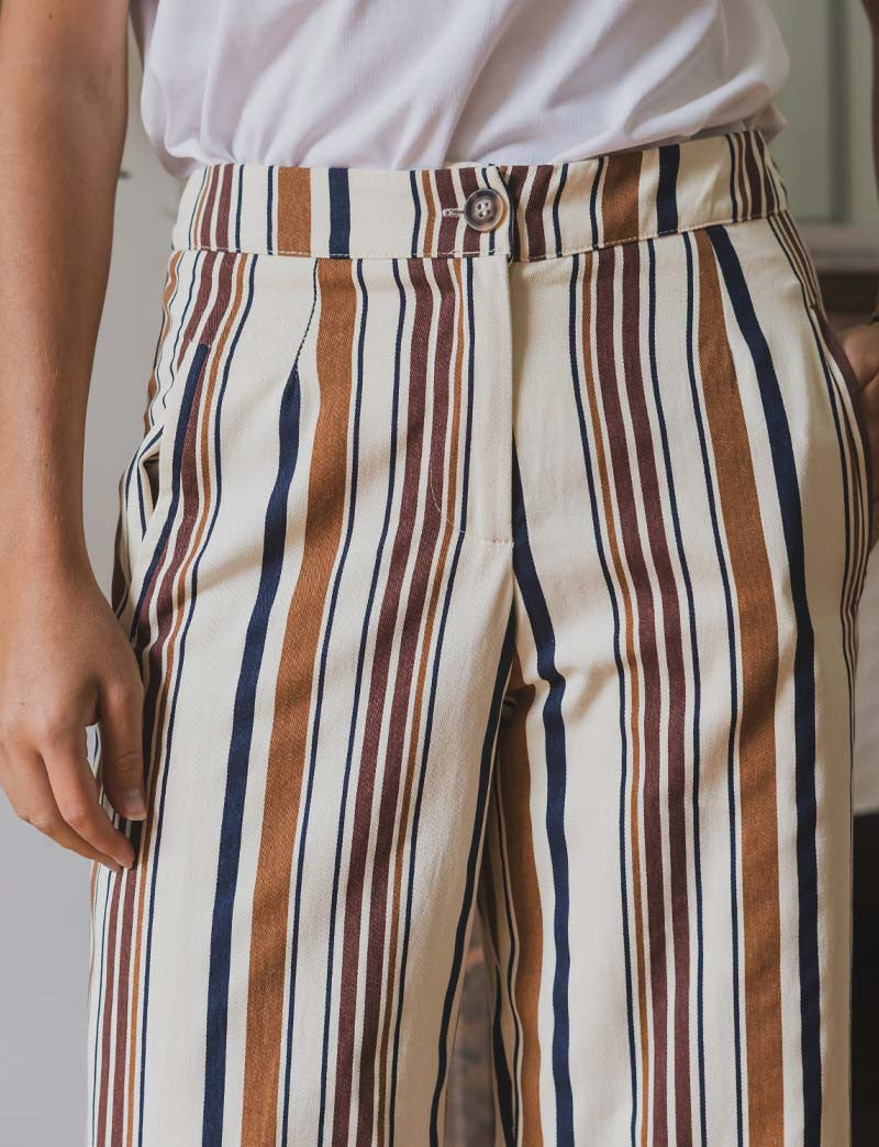 Pantalon à rayures Therry