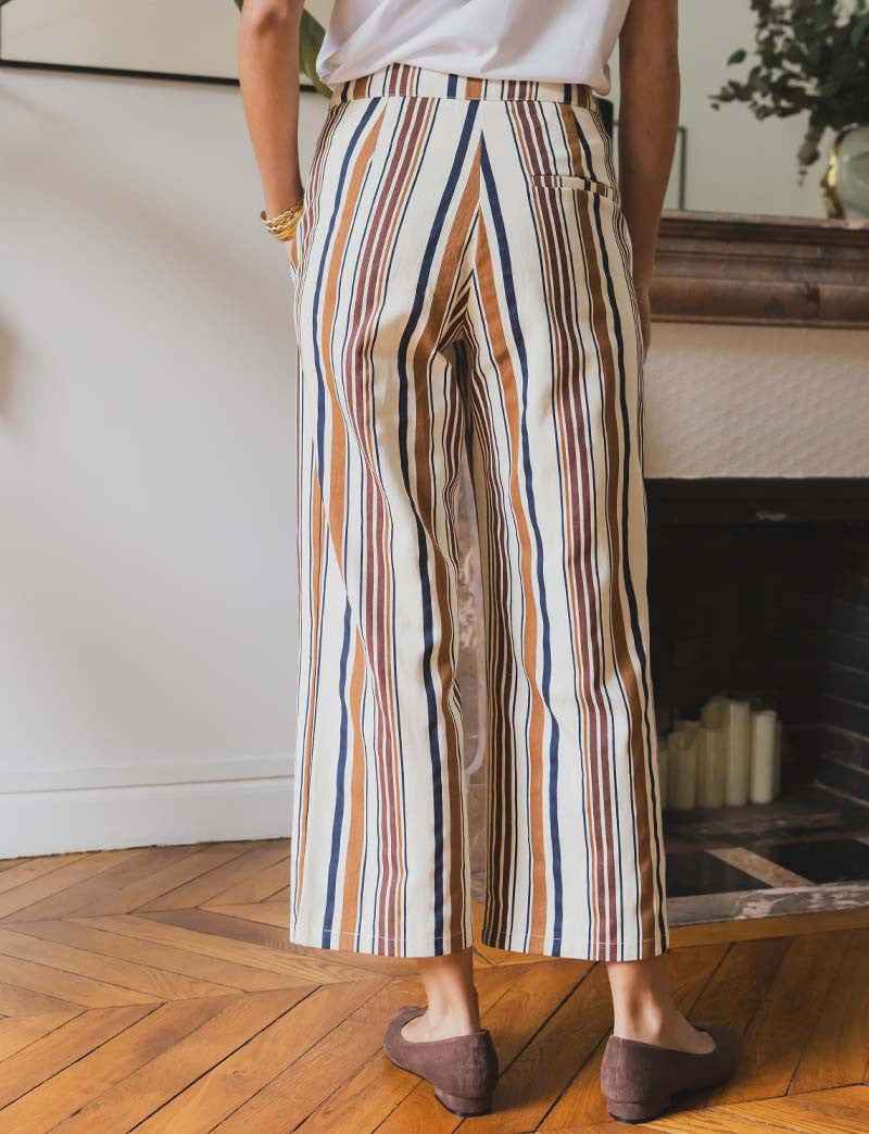 Pantalon à rayures Therry