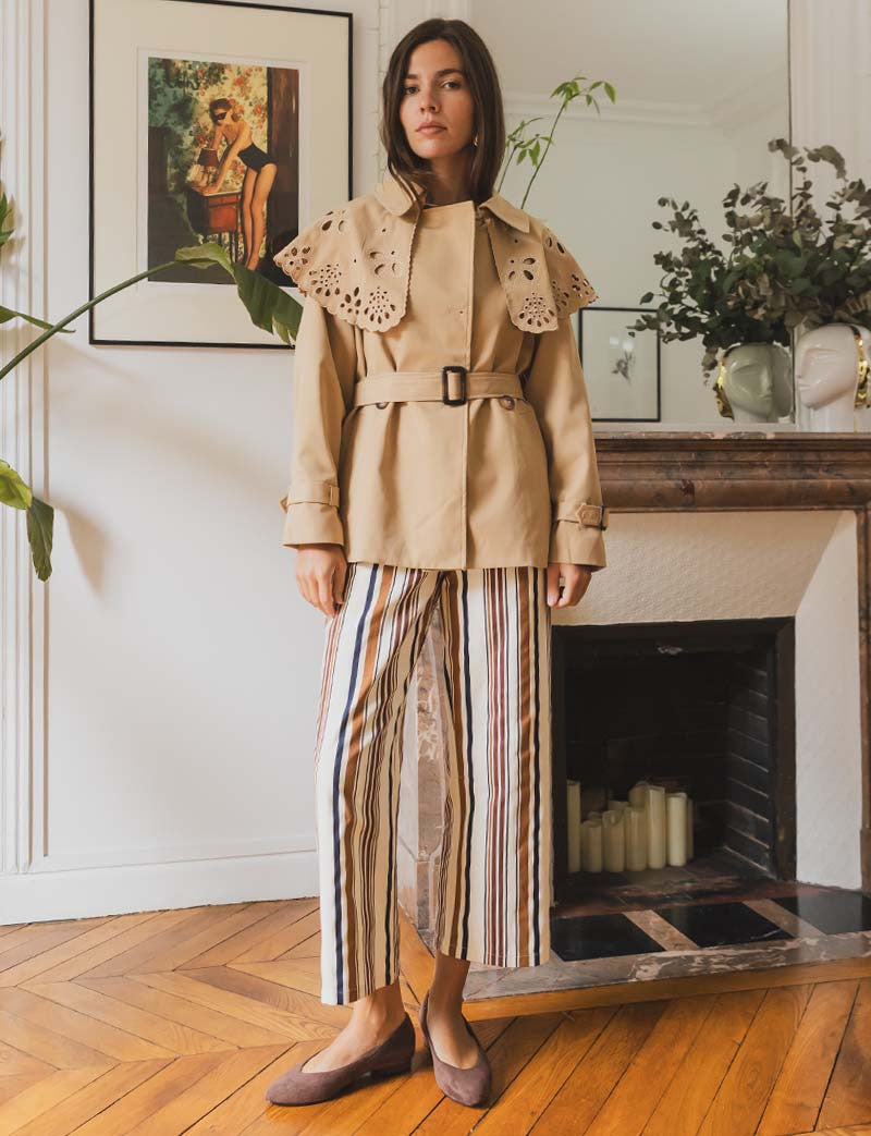 Pantalon à rayures Therry