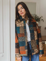 Veste patchwork Leka