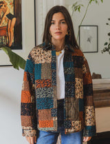 Veste patchwork Leka
