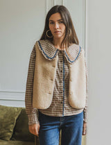 Gilet écru Lako