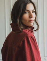 Veste bordeaux Hasima