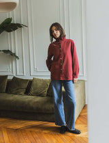 Veste bordeaux Hasima