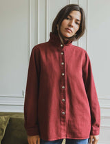 Veste bordeaux Hasima