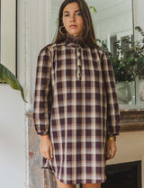Robe bordeaux Shany