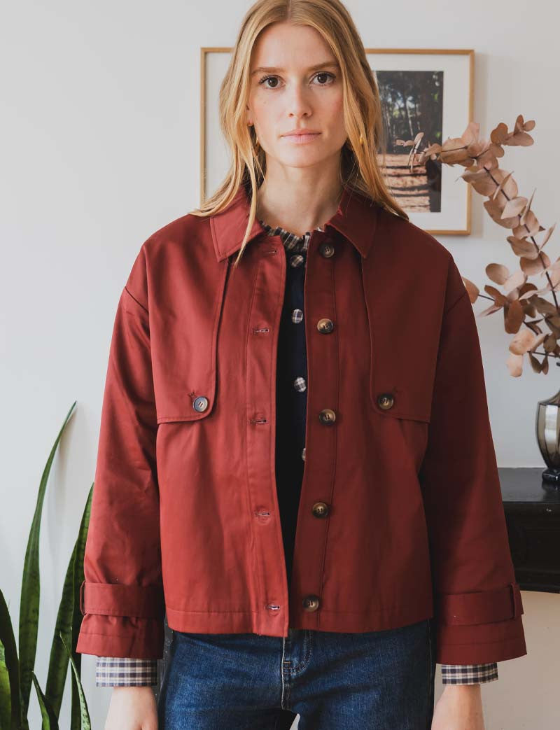 Veste bordeaux Guillaume