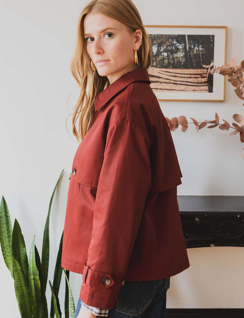 Veste bordeaux Guillaume