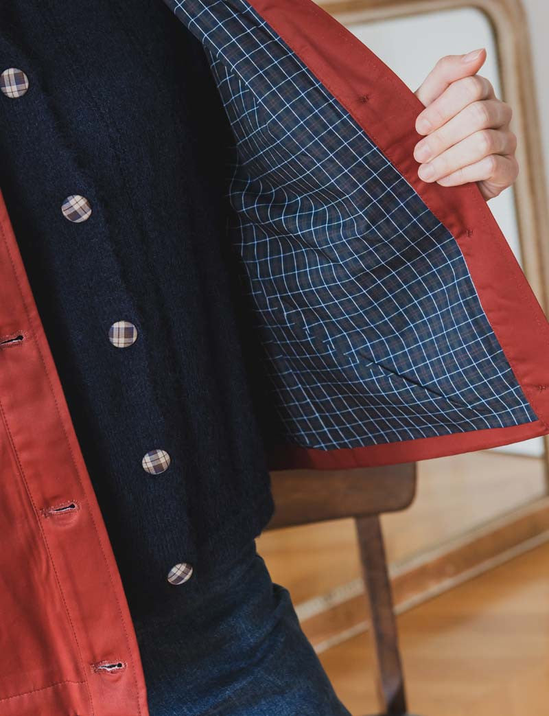 Veste bordeaux Guillaume