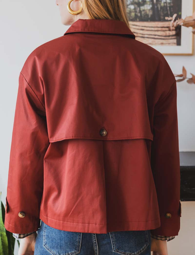 Veste bordeaux Guillaume