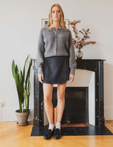 Beya checkered skirt