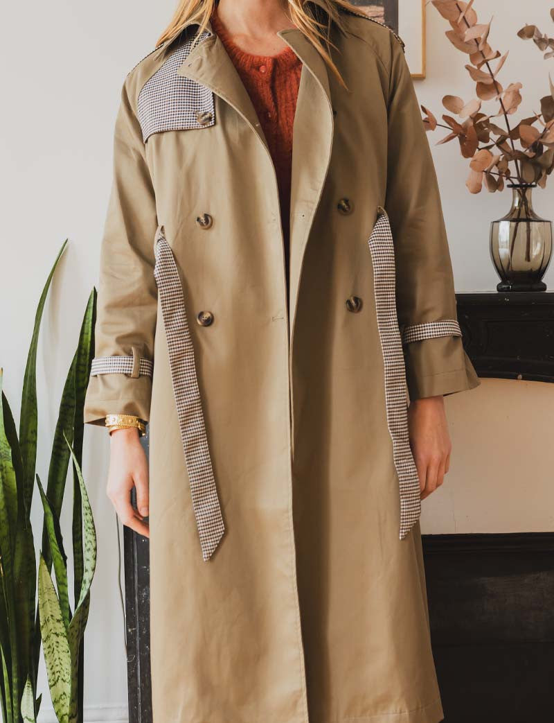 Trench kaki Vivi