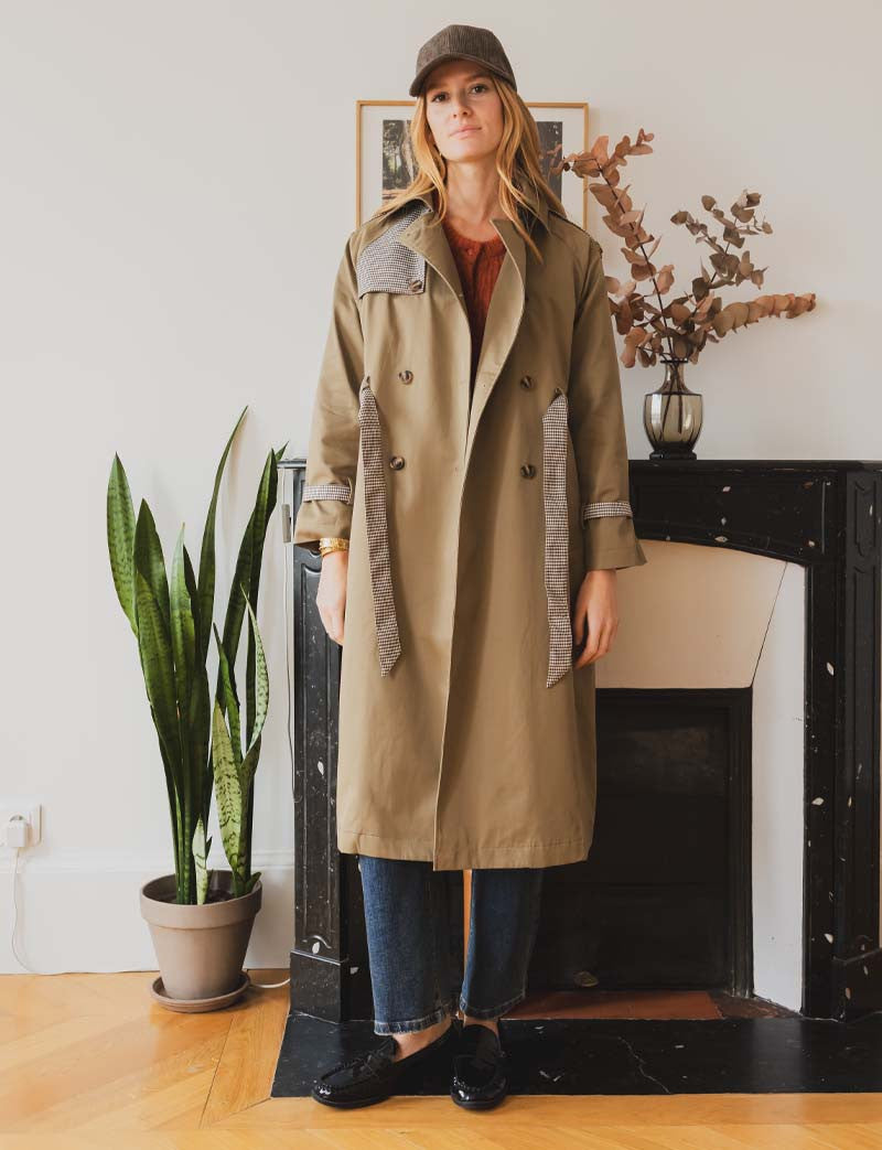 Trench kaki Vivi