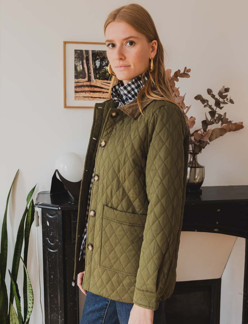 Chaqueta kaki Elvar