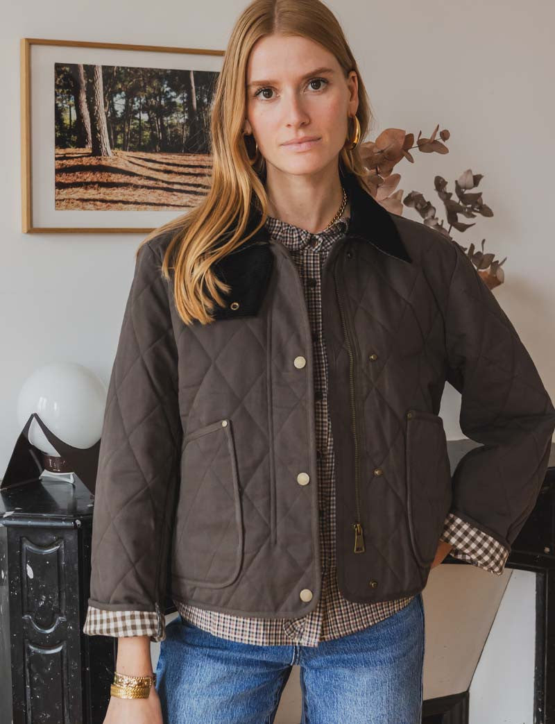 Veste kaki Jarel