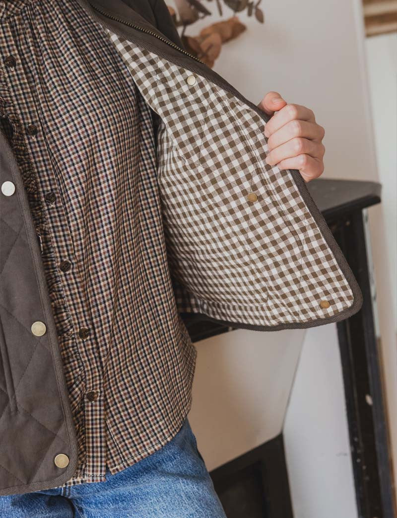 Chaqueta kaki Jarel