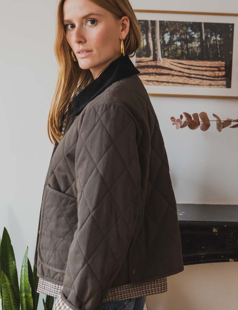 Chaqueta kaki Jarel