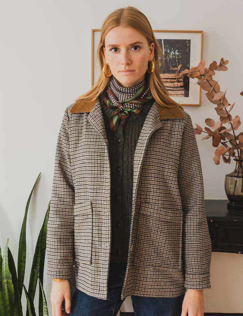 Veste camel Calen