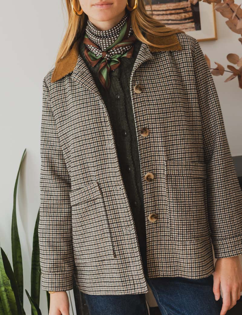Veste camel Calen