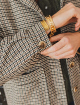 Veste camel Calen
