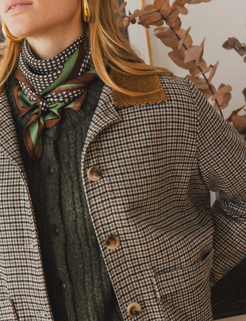 Veste camel Calen