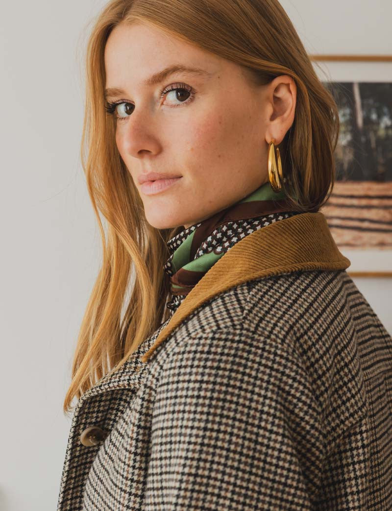 Veste camel Calen