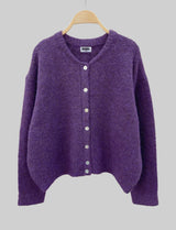 Gilet aubergine Sami