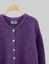 Gilet aubergine Sami