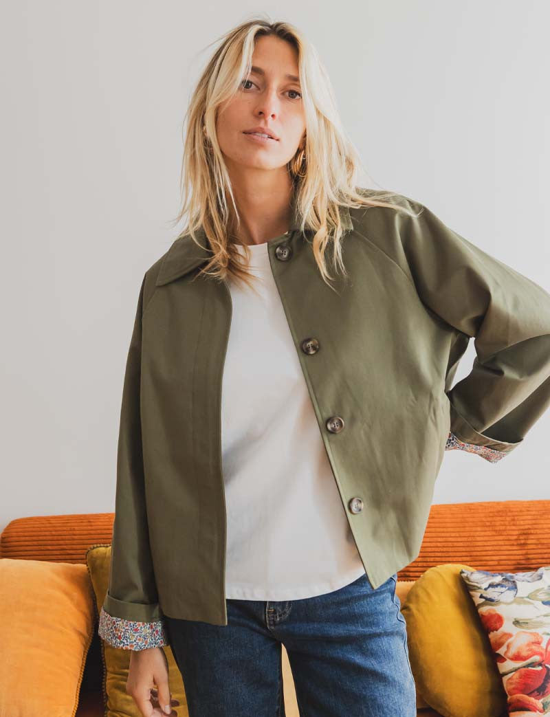Trench kaki Silvio