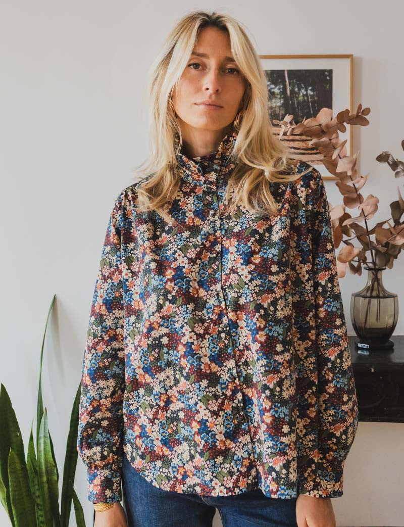 Chemise fleurie Nivra