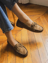Mocassins camel Neri