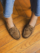 Mocassins camel Neri