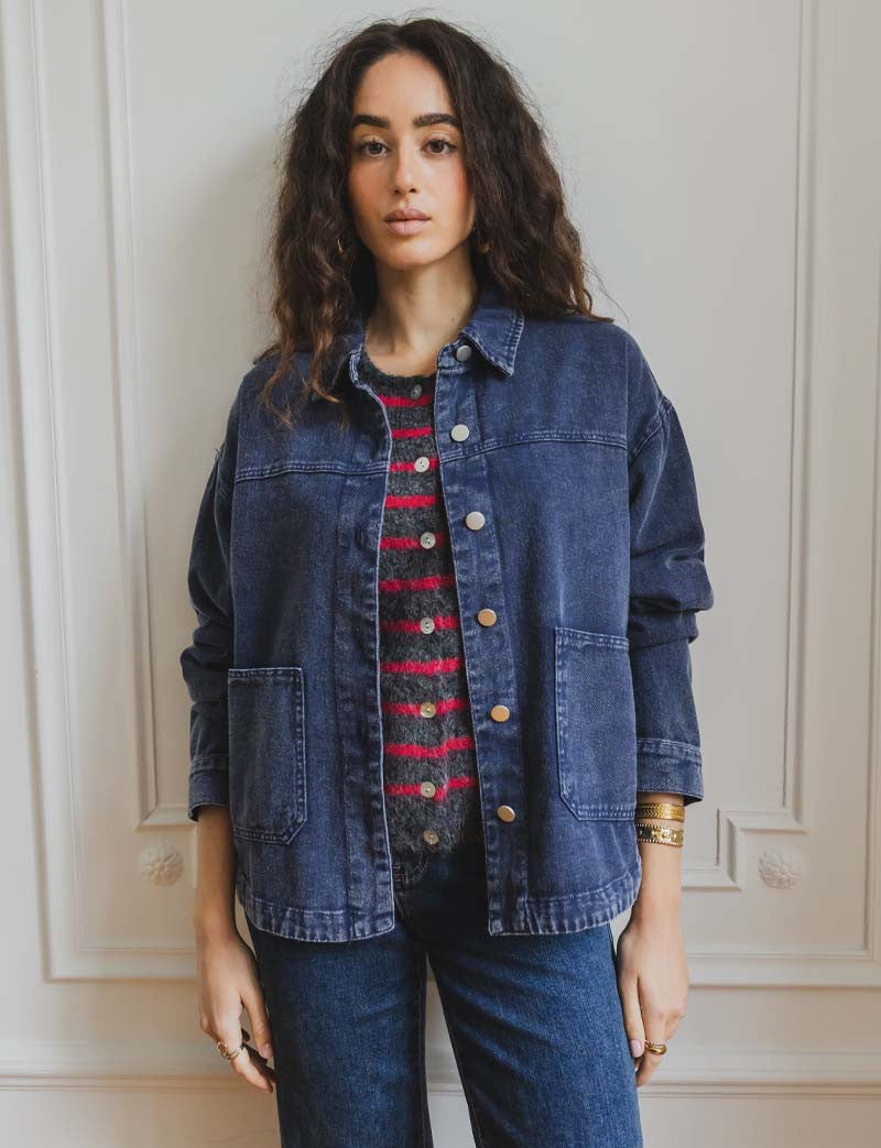 Veste marine Daya