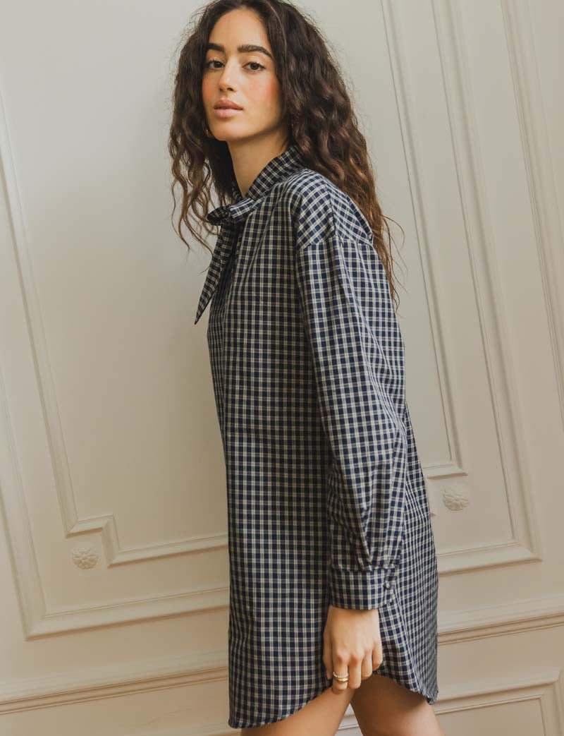Vestido marino Cheby
