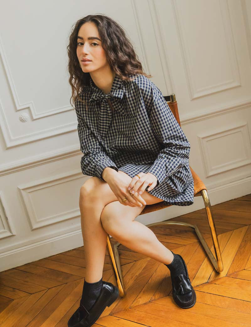 Vestido marino Cheby