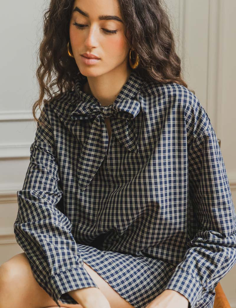 Vestido marino Cheby